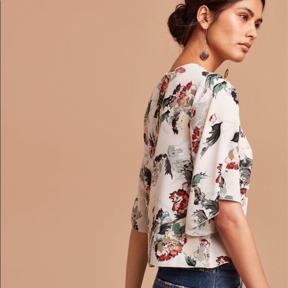 ? Wilfred • floral Cambrai blouse - Picture 4 of 4